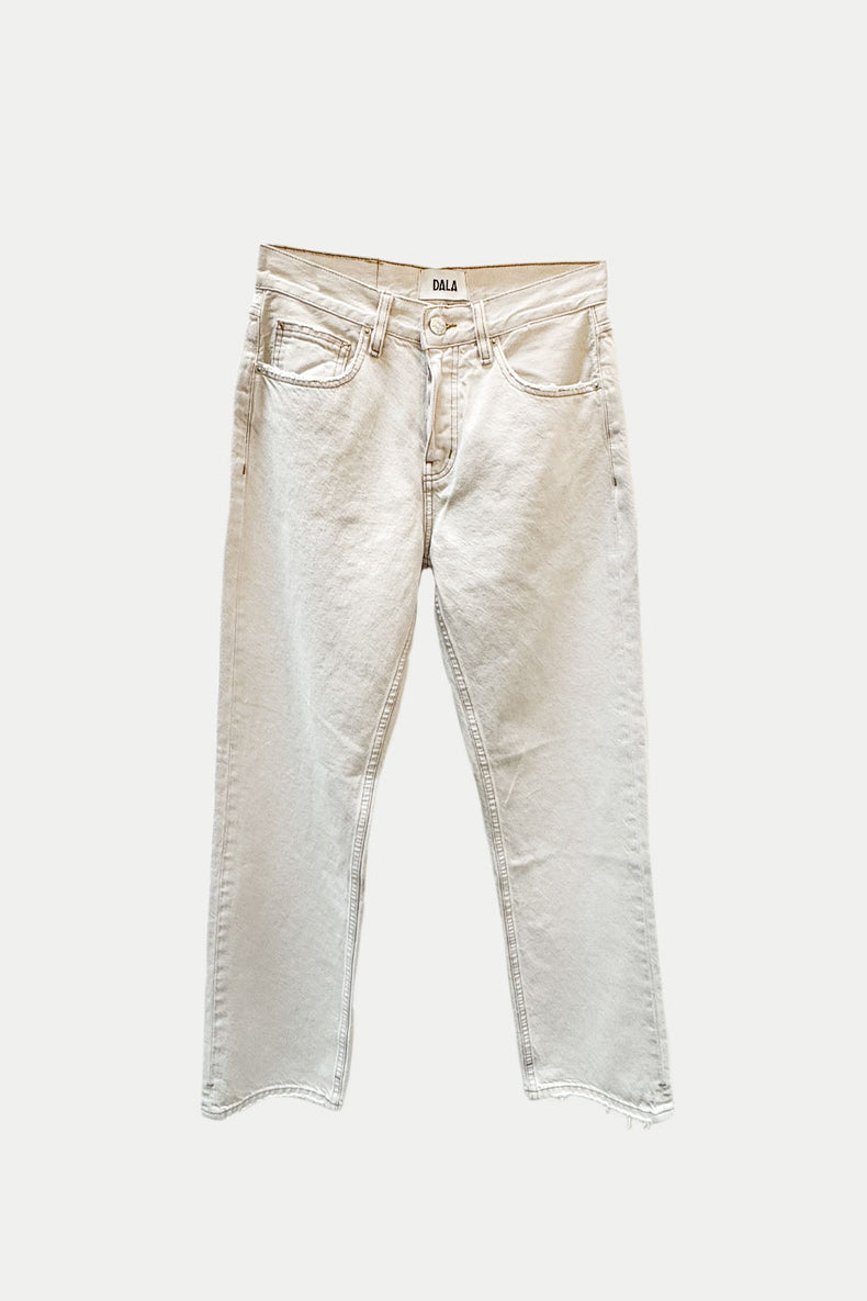 Dala Fog Alley Mid Rise Ankle Jeans 