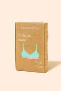 Stripe & Stare Opal Mint Candyfloss Triangle Bra 