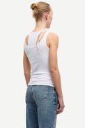 Samsøe Samsøe White Saclanton Top 7542 