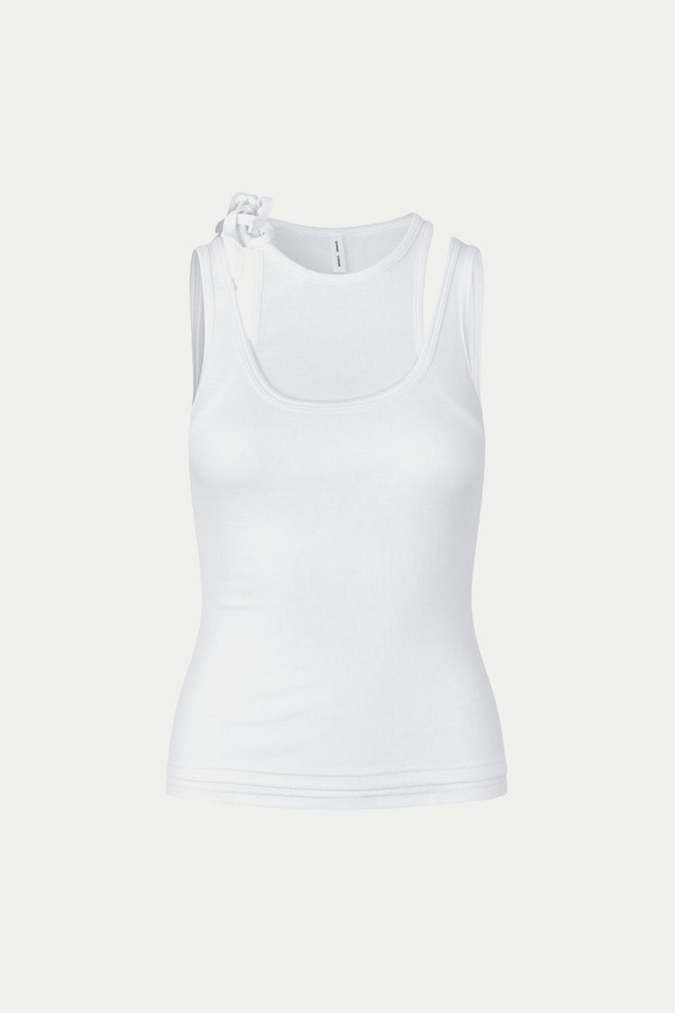 Samsøe Samsøe White Saclanton Top 7542 
