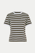 Samsøe Samsøe Turkish Coffee Stripe Sacamina Tee 15512 