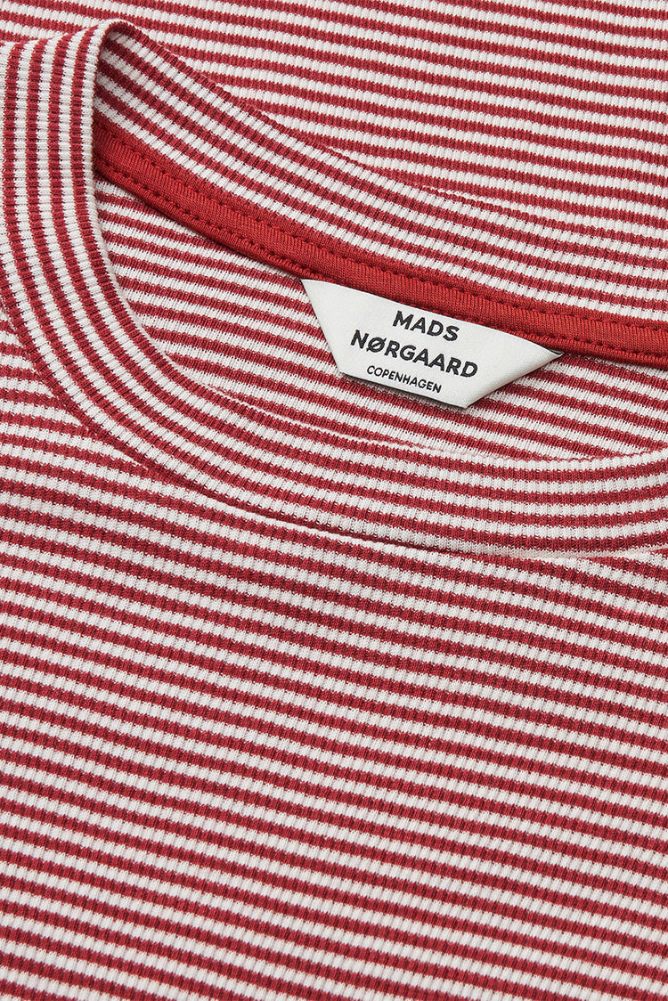 Mads Nørgaard Winery & Vanilla Ice 2x2 Cotton Stripe Tuba Tee 