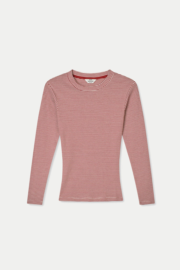 Mads Nørgaard Winery & Vanilla Ice 2x2 Cotton Stripe Tuba Tee 