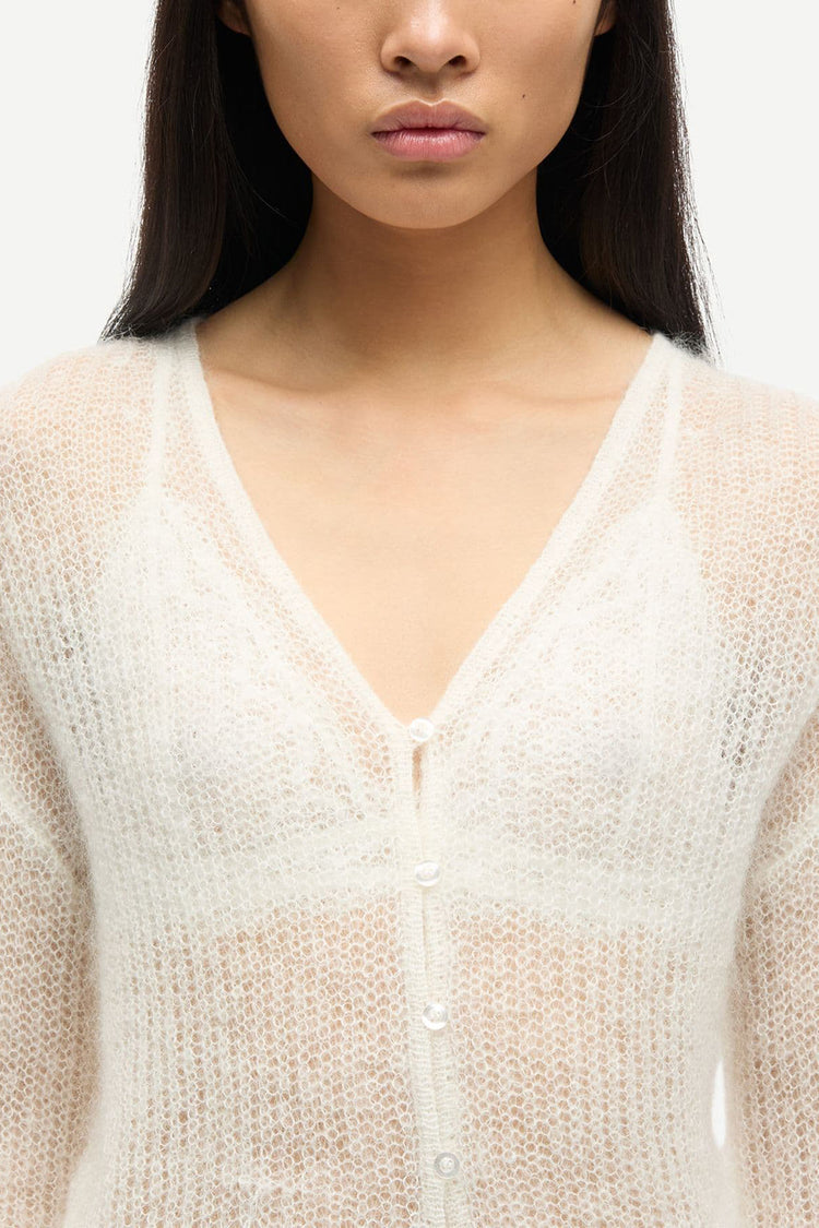 Samsøe Samsøe Clear Cream Sapoppie Cardigan 
