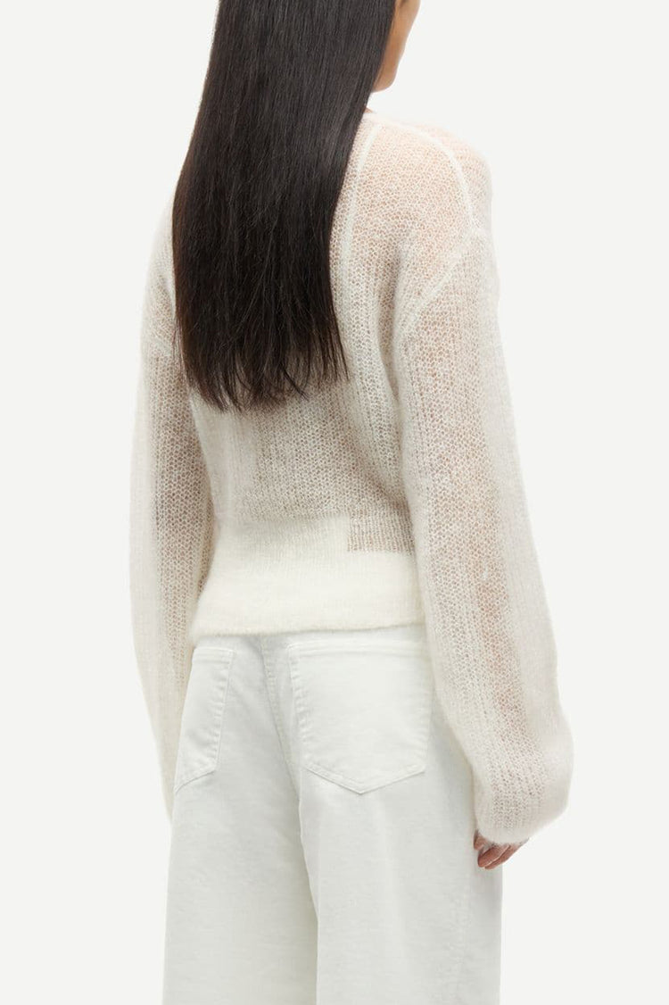 Samsøe Samsøe Clear Cream Sapoppie Cardigan 