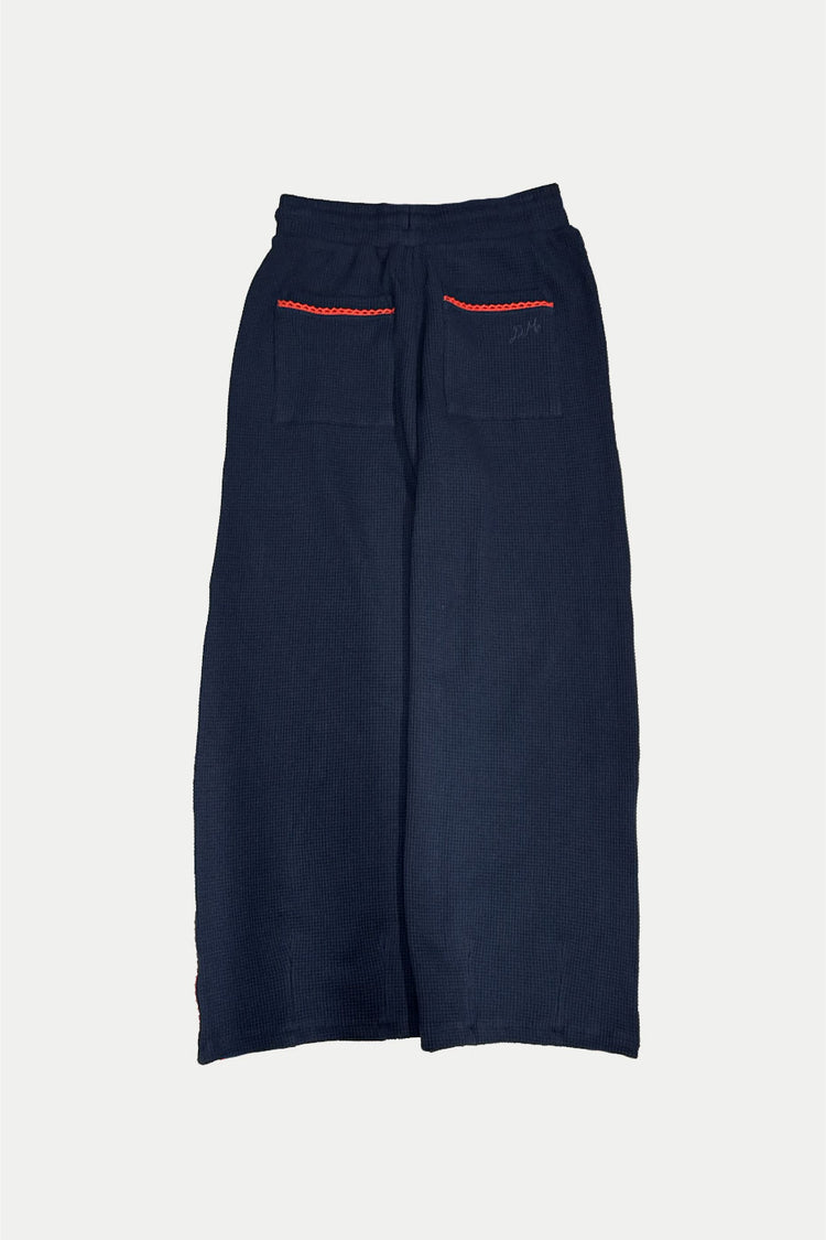 Damson Madder Navy Piper Kickflare Jogger Pants 