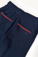 Damson Madder Navy Piper Kickflare Jogger Pants 