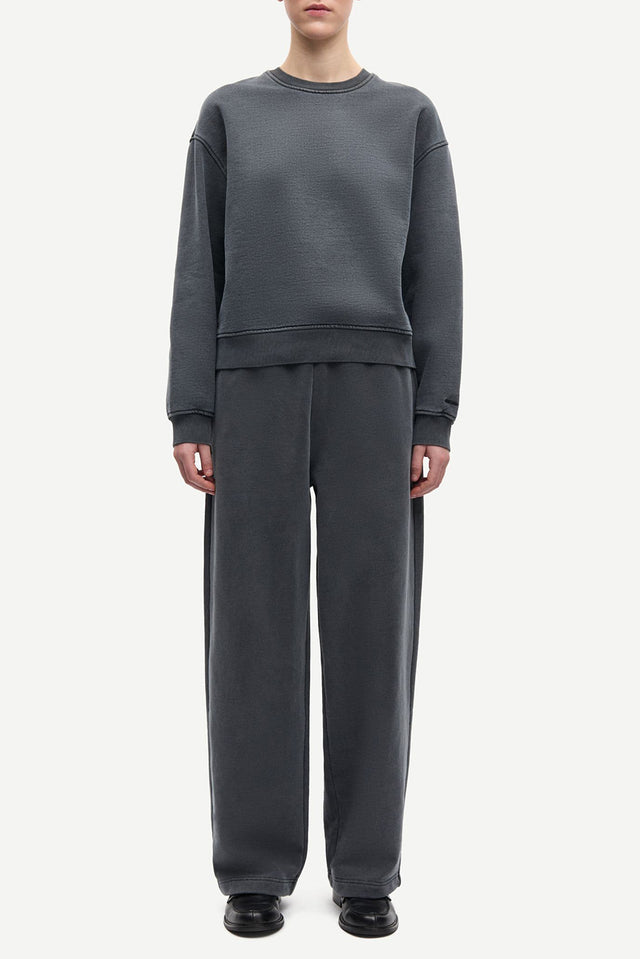 Samsøe Samsøe Charcoal Art Sava Sweatshirt 