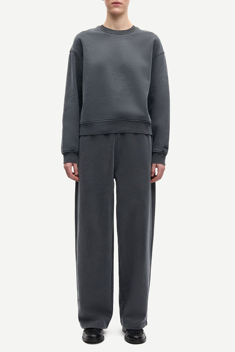 Samsøe Samsøe Charcoal Art Sava Sweatshirt 