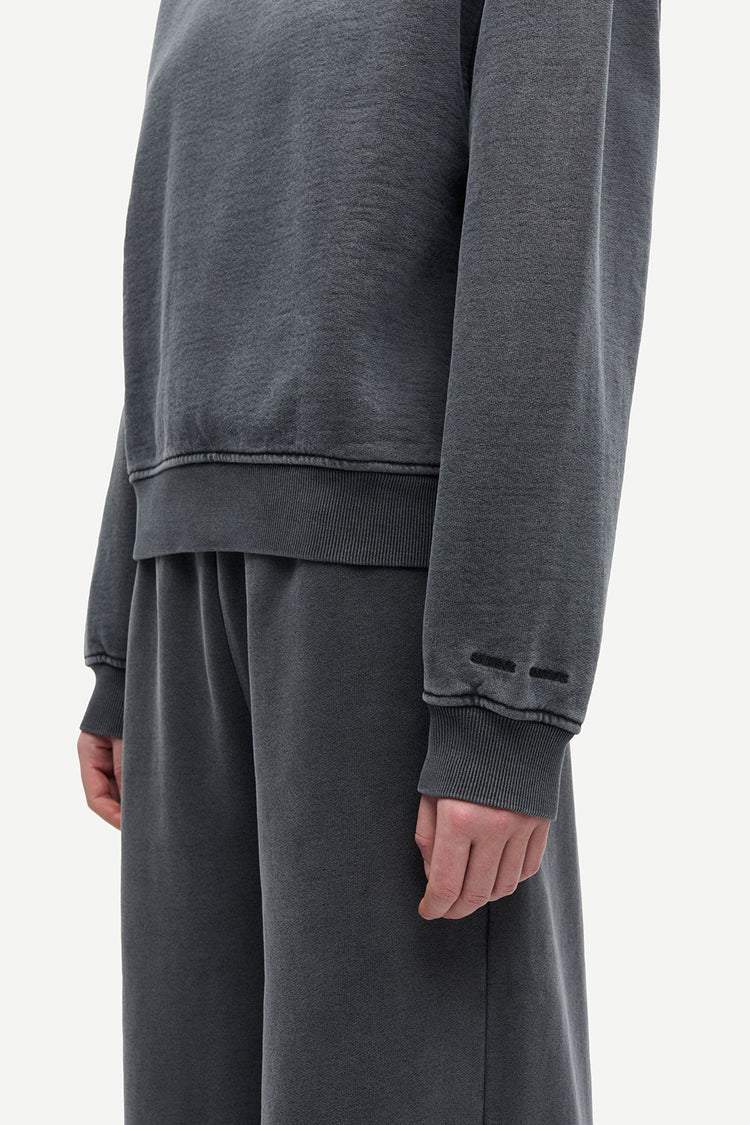Samsøe Samsøe Charcoal Art Sava Sweatshirt 