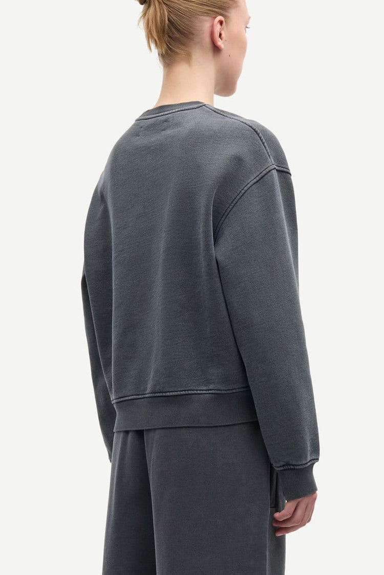 Samsøe Samsøe Charcoal Art Sava Sweatshirt 