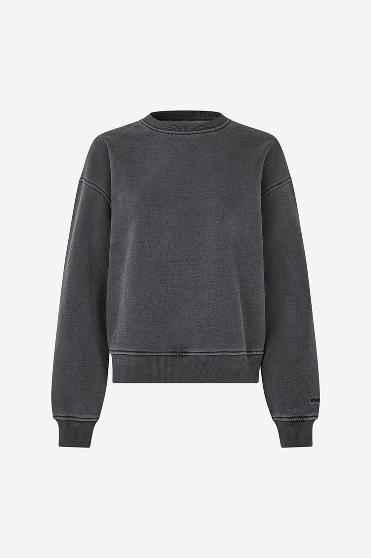 Samsøe Samsøe Charcoal Art Sava Sweatshirt 