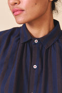 Sideline Indigo Stripe Lotte Shirt 