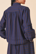 Sideline Indigo Stripe Lotte Shirt 