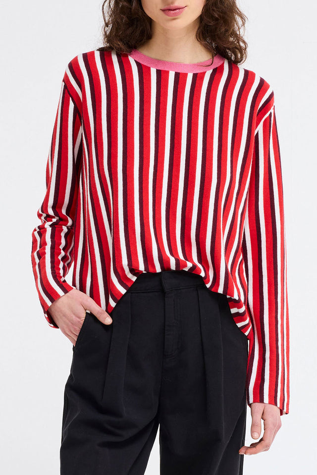 Our Sister Red Klein Top 