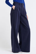 Our Sister Navy Pan Smokey Trousers 
