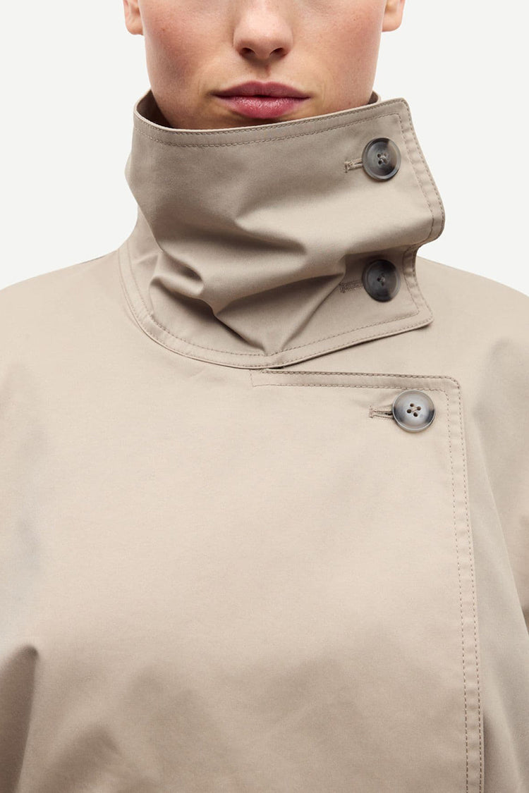 Samsøe Samsøe Aluminium Sahayes Coat 
