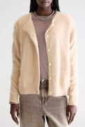 Bellerose Ivory Dathan Angora-Blend Cardigan 