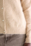 Bellerose Ivory Dathan Angora-Blend Cardigan 