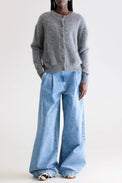 Bellerose Mid Grey Dathan Angora-Blend Cardigan 