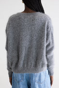 Bellerose Mid Grey Dathan Angora-Blend Cardigan 