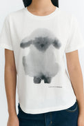 Thinking Mu White Cloud Sheep Ida T-Shirt 