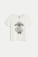Thinking Mu White Cloud Sheep Ida T-Shirt 