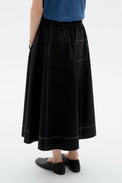 Thinking Mu Black Olatz Skirt 