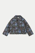 The Tiny Big Sister Dark Brown Roses Short Jacket 