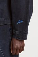Damson Madder Wavy Seams Finella Denim Jacket 