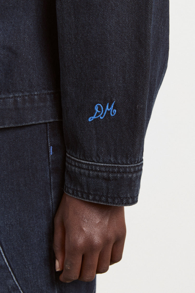 Damson Madder Wavy Seams Finella Denim Jacket 