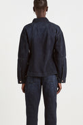 Damson Madder Wavy Seams Finella Denim Jacket 