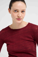 Our Sister Burgundy Lee Top 