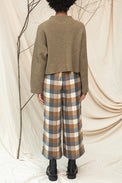 Beaumont Organic Taupe Marl Leo Wool Knitted Jumper 
