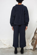 Beaumont Organic Night Sky Navy Tierra Corduroy Overshirt 