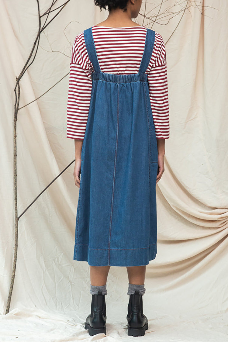 Beaumont Organic Mid Blue Nandina-Leigh Denim Dress 
