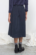 Beaumont Organic Night Sky Navy Alma Corduroy Skirt 