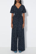 Rita Row Flowers Printed Knit Georgia Top 