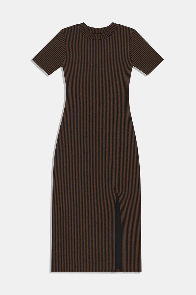 Rita Row Stripes Long Claire Dress 