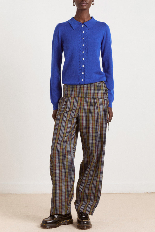 Multi Check Fia Trousers