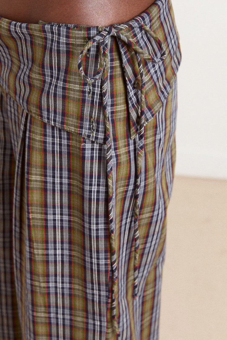Multi Check Fia Trousers