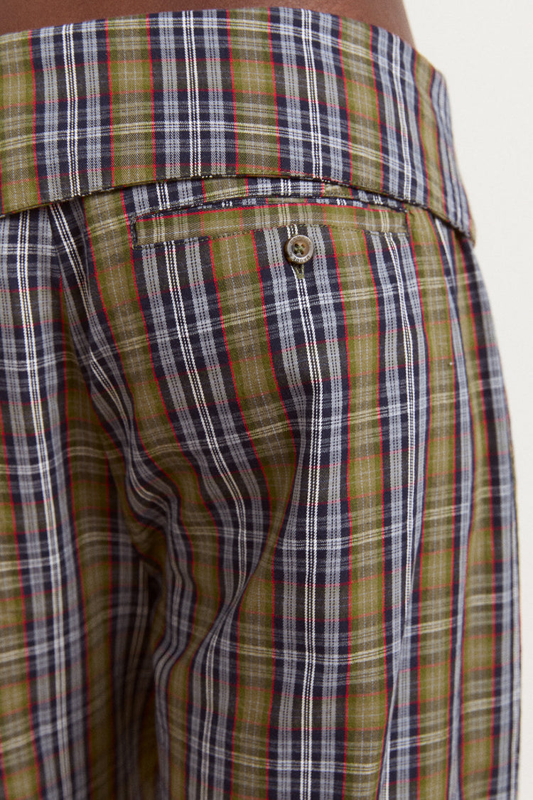 Multi Check Fia Trousers