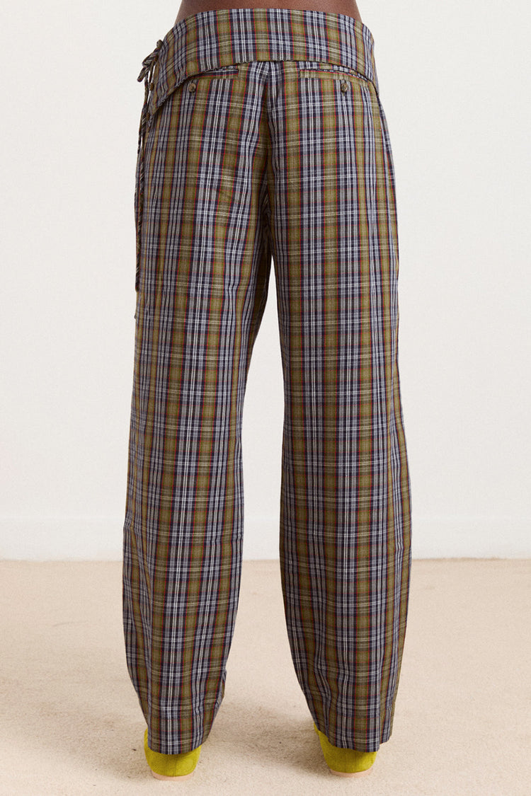 Multi Check Fia Trousers
