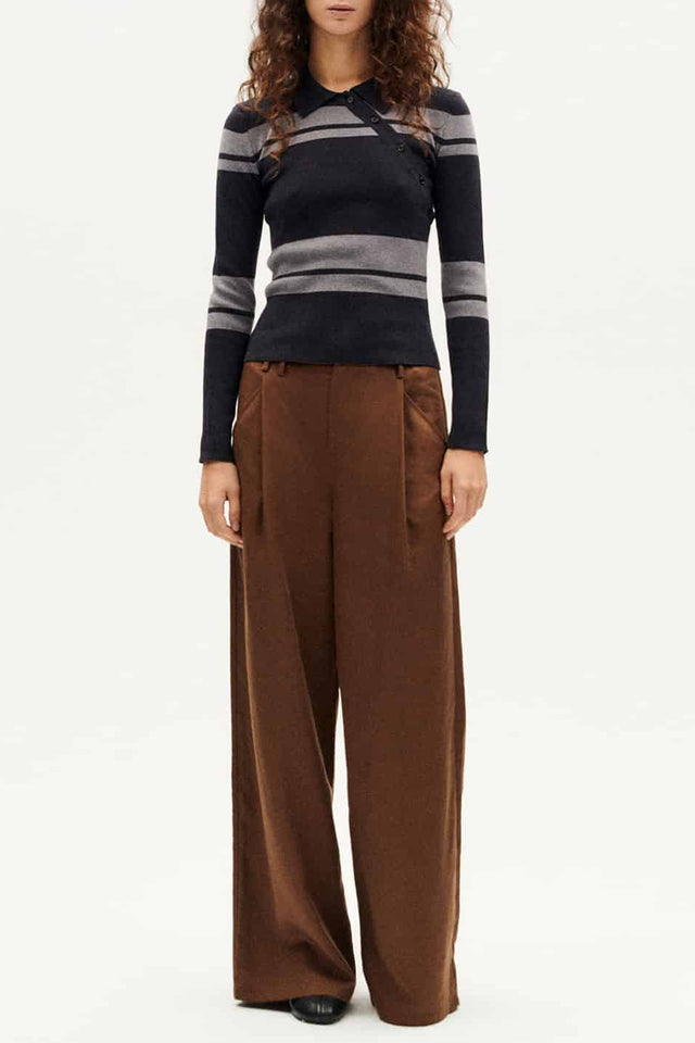 Grey Dante Knitted Sweater