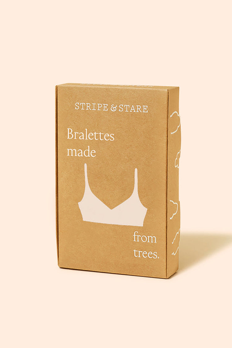 Sand Lace Triangle Bra