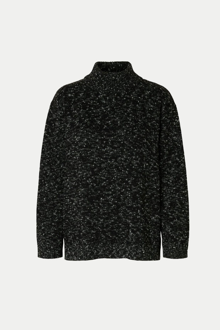 Black Snow White Aria Knit Top