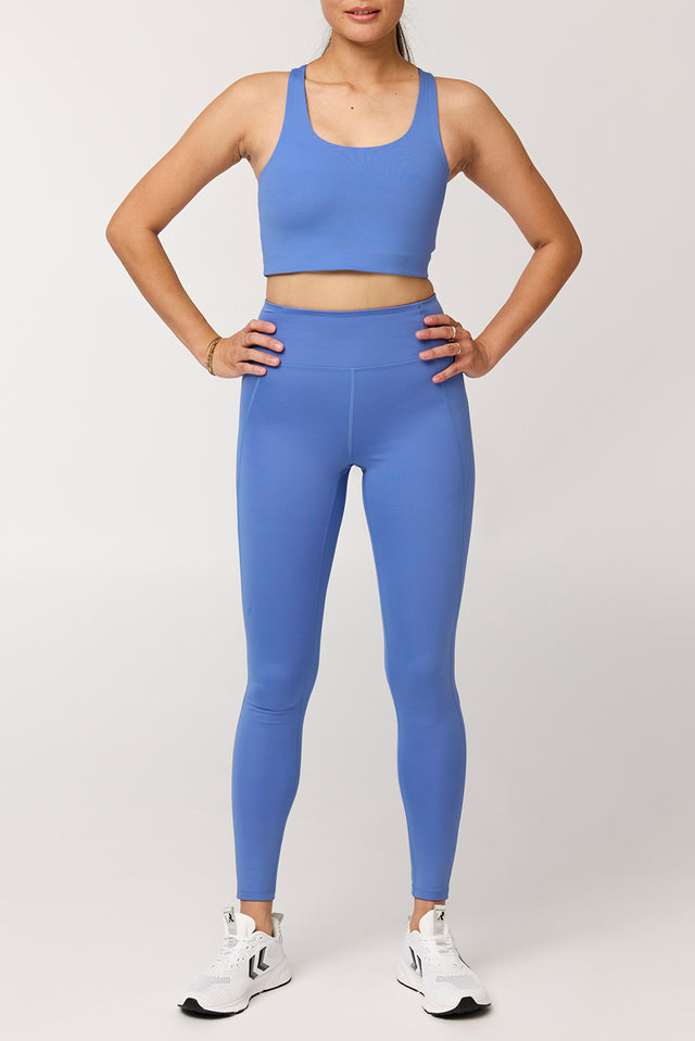 Girlfriend Collective Periwinkle Paloma Bra 