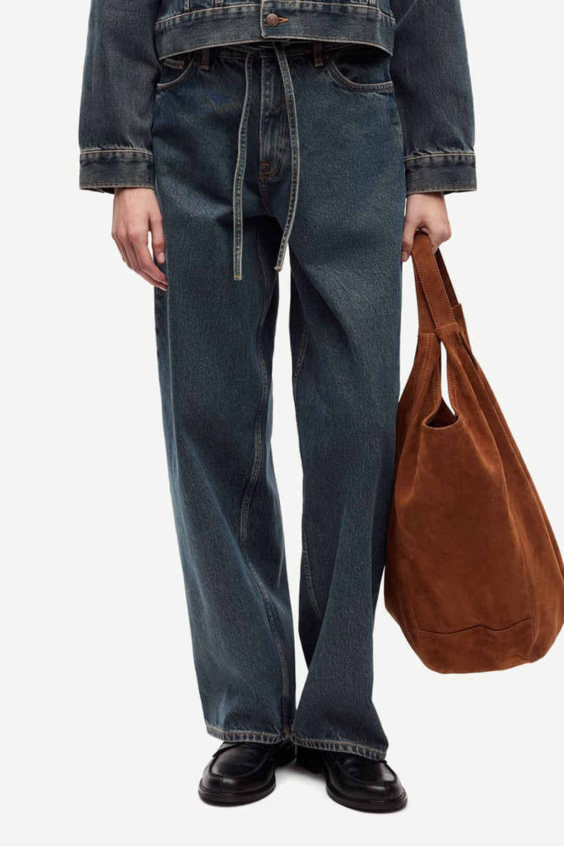 Burnt Oak Saharper Belt Jeans
