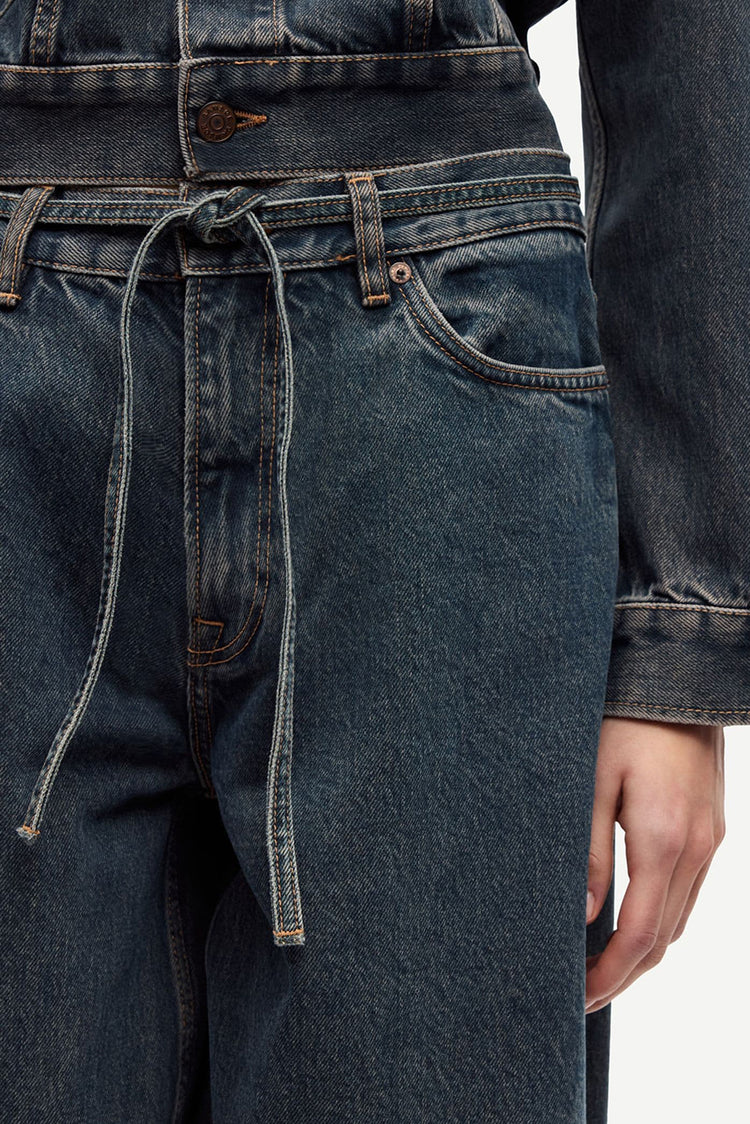 Burnt Oak Saharper Belt Jeans