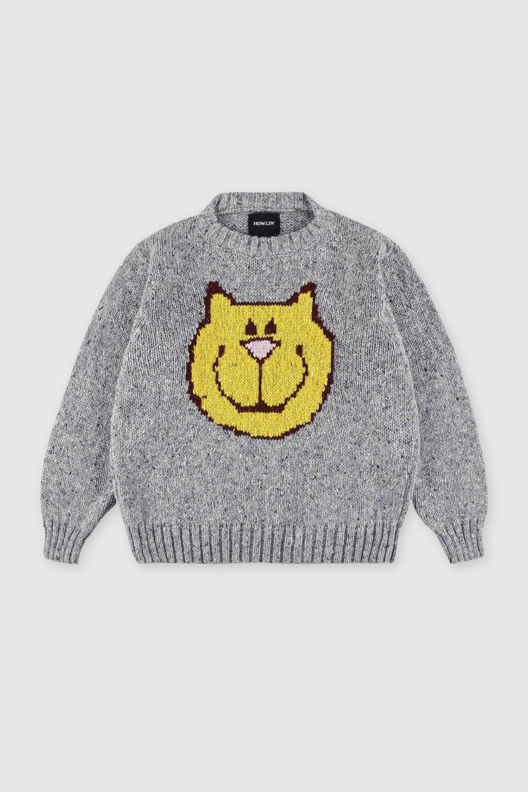 Silver Smiling Faces Jumper